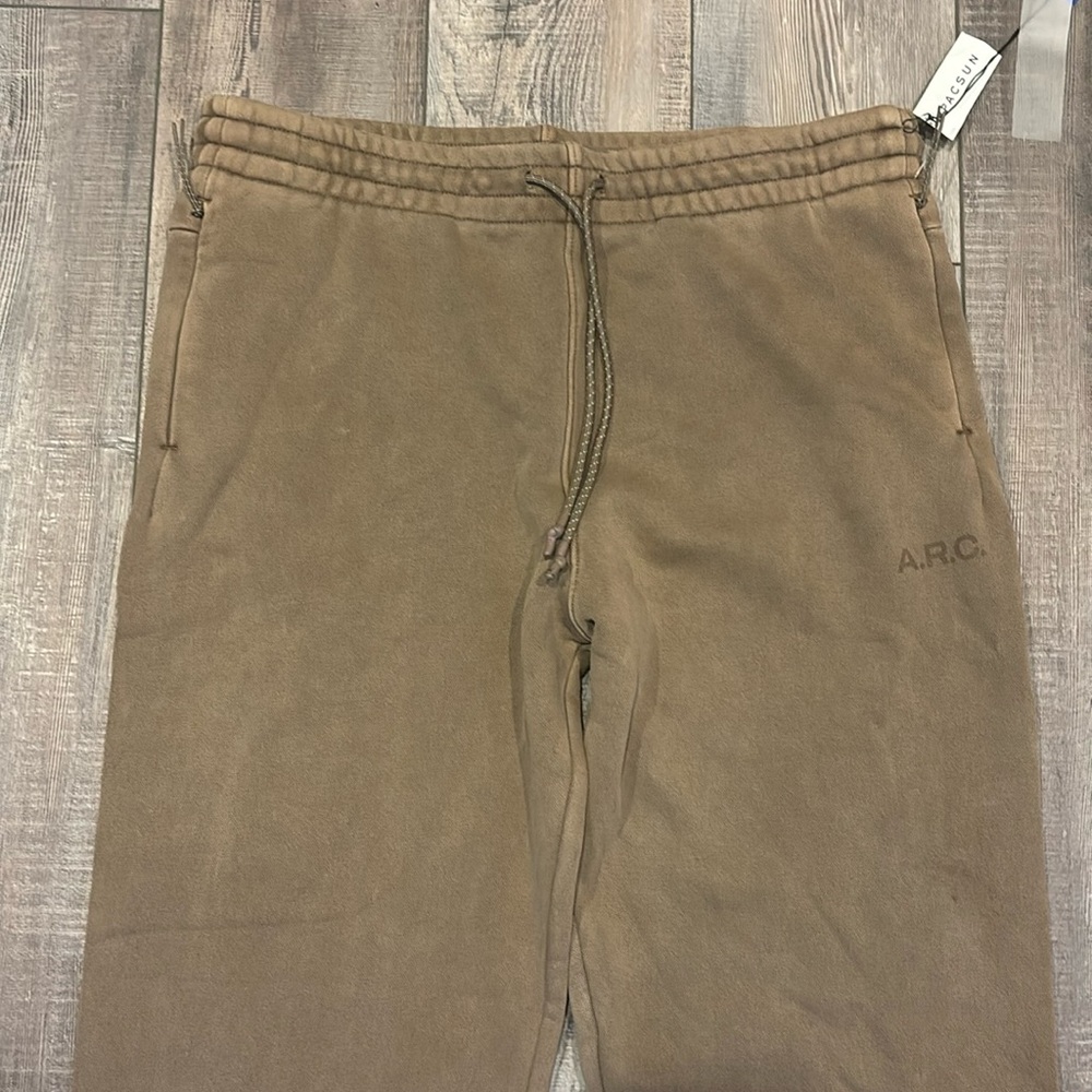 A.R.C. Brown Fleece Jogger Sweatpants Size XL - Picture 5 of 6